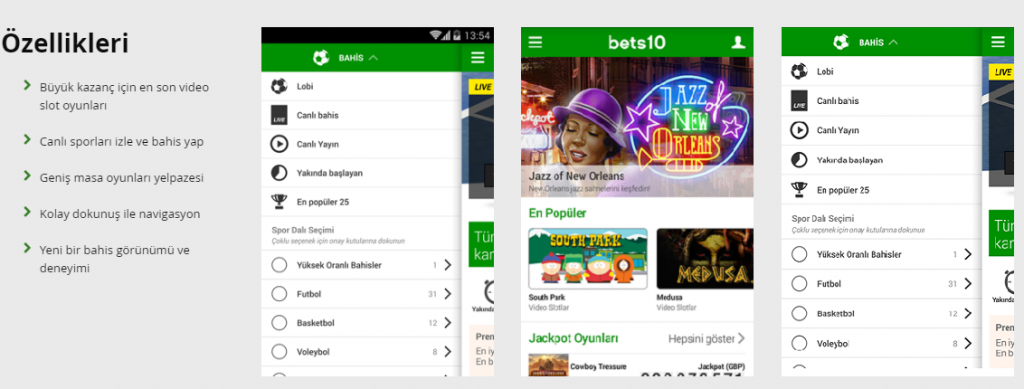 bets10-android-ekran