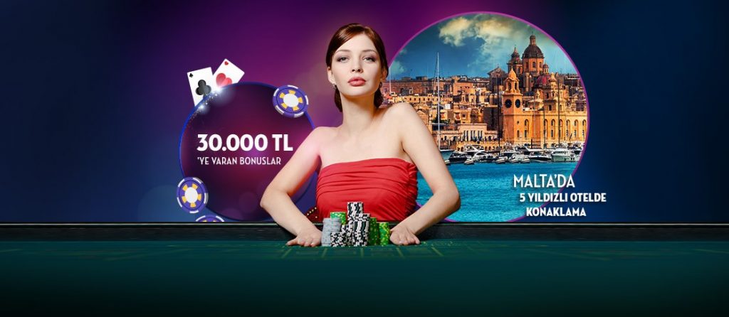 30 Bin ve Malta Tatil Paketi Ödüllü Casino Turnuvası
